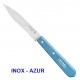 COUTEAU D'OFFICE OPINEL N°112 LAME LISSE INOX OU CARBONE / COULEUR AU CHOIX