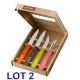 COFFRET 4 COUTEAUX ESSENTIELS CUISINIER OPINEL N112 A 115 LAME INOX LOT AU CHOIX