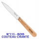 COFFRET 4 COUTEAUX ESSENTIELS CUISINIER OPINEL N112 A 115 LAME INOX LOT AU CHOIX