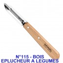 COUTEAUX ESSENTIELS DU CUISINIER OPINEL N112 A 115 LAME INOX COULEUR AU CHOIX