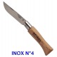 COUTEAU OPINEL N°2, N°3, N°4 ou N°5 CARBONE OU INOX AU CHOIX