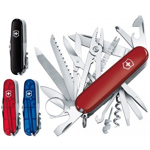 Victorinox - Couteau Suisse Swisschamp Couleur 33 Fonctions - 1.6795