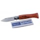 COUTEAU OPINEL OUVRE HUITRE LAME INOX MANCHE BUBINGA N°9