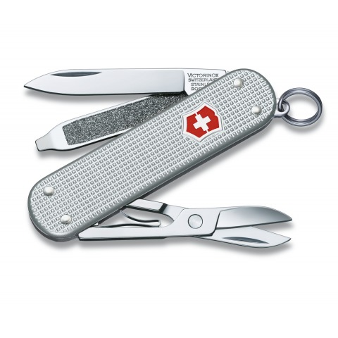 Victorinox - Couteau Suisse Classic Alox Gris 5 Fonctions - 0.6221.26