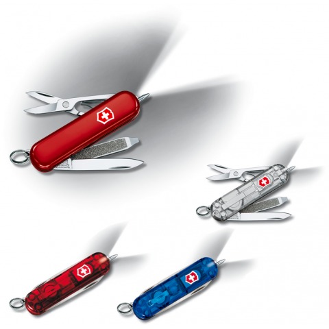 Victorinox - Couteau Suisse Signature Lite LED 7 Fonctions Couleur - 0.6226.x