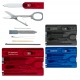 COUTEAU SUISSE VICTORINOX SWISSCARD SWISS CARD 10 OUTILS COULEUR AU CHOIX