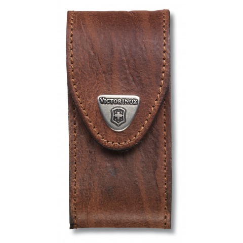 Victorinox - Etui Cuir Marron Pour Couteaux 91mm De 15 A 23 Pièces - 4.0545