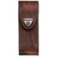 Victorinox - Etui Cuir Marron Couteaux Suisses 111mm 11 Pièces Et Plus - 4.0548