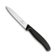 COUTEAU D'OFFICE VICTORINOX LAME LISSE 10 CM MANCHE NOIR OU ROUGE
