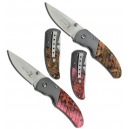 COUTEAU PLIANT ELK RIDGE CAMOUFLAGE / MANCHE ALUMINIUM 9.5 CM + CLIP / LAME 7 CM