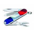 VICTORINOX CLASSIC FLAG BLANC DRAPEAU FRANCAIS 7 OUTILS 0.6223.FR