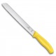 VICTORINOX SWISSCLASSIC COUTEAU A PAIN LAME CRANTEE 21 CM MANCHE FIBROX