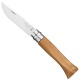 OPINEL COUTEAU N° 6 OU 8 LUXE MANCHE BOIS OLIVIER LAME INOX / REF 894 994