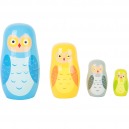 SMALLFOOT POUPEES RUSSES FAMILLE DE CHOUETTES - JOUET / 10620