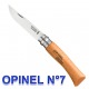 COUTEAU OPINEL CARBONE N° 6 7 8 9 TAILLE AU CHOIX