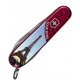 Victorinox - Couteau Suisse Spartan Rubis Tour Eiffel 13 Fonctions - 1.3603.TE10