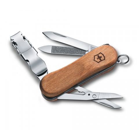 Victorinox - Nail Clip Wood 580 - Bois De Noyer - 0.6461.63