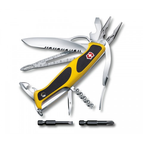 Victorinox - Ranger Grip Boatsman - Jaune/Noir - 0.9798.MWC8