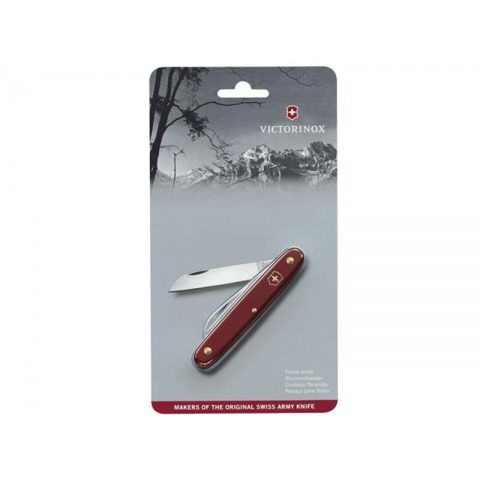 Victorinox - Blister Couteau Jardin Rouge - 3.9050.B1