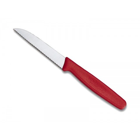 Victorinox - Couteau Office 8Cm Rouge A Dents - 5.0431