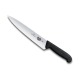 Victorinox - Couteau Decouper 22Cm Noir A Dents - 5.2033.22