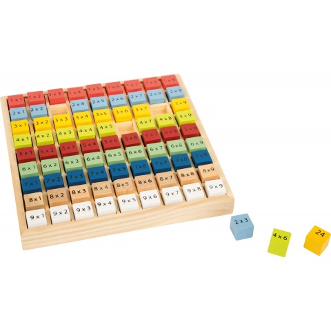 SmallFoot - Table De Multiplication Multicolore Educate - 11163