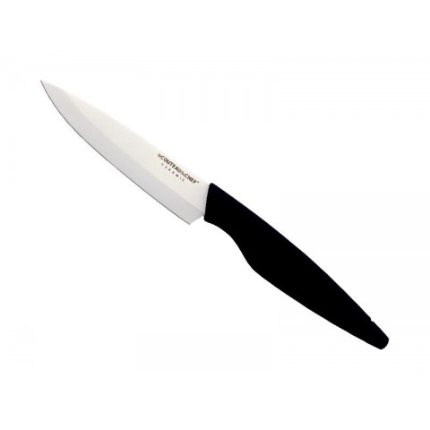 TB - Couteau Steak Lame Céramique Blanche 10cm En Coffret - 444526