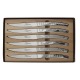 Roger Orfevre - Coffret 6 Couteaux Le Thiers 23cm Inox Décor Maison - 10107