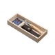 OPINEL - PLUMIER BOIS COUTEAU EFFILE N10 OLIVIER LAME INOX ETUI - 2986