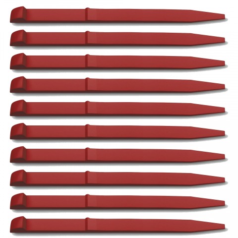 Victorinox - Petit Cure-Dents - Lot de 10 - Rouge - A.6141.1.10