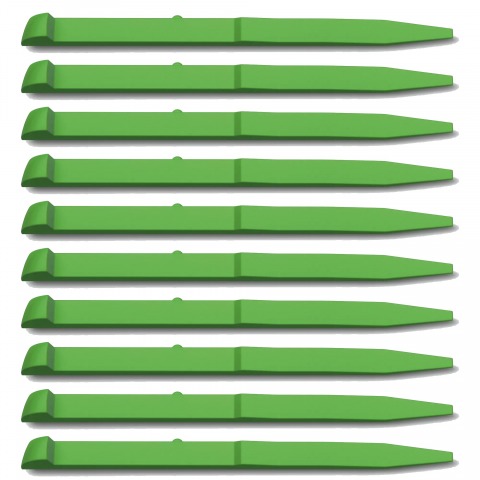 Victorinox - Grand Cure-Dents - Lot de 10 - Vert - A.3641.4.10