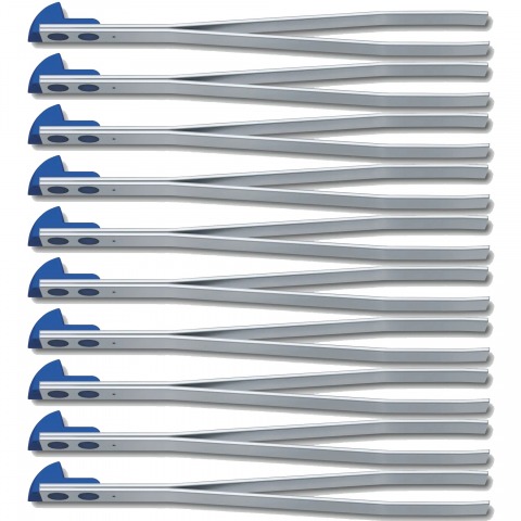 Victorinox - Grandes Pincettes - Lot de 10 - Bleu - A.3642.2.10