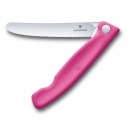 Victorinox - Couteau D’Office Pliant Swiss Classic - Rose - 6.7836.F5B