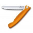 Victorinox - Couteau D’Office Pliant Swiss Classic - Orange - 6.7836.F9B