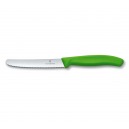 Victorinox - Couteau À Tomates Et De Table Swiss Classic - Vert - 6.7836.L114