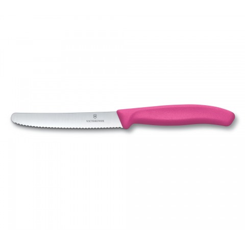 Victorinox - Couteau À Tomates Et De Table Swiss Classic - Rose - 6.7836.L115