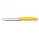 Victorinox - Couteau À Tomates Et De Table Swiss Classic - Jaune - 6.7836.L118