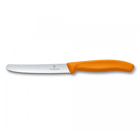 Victorinox - Couteau À Tomates Et De Table Swiss Classic - Orange - 6.7836.L119