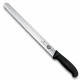 Victorinox - Couteau A Jambon Noir Lame Inox Dentée 30Cm - 5.4233.30