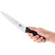 Victorinox - Couteau Decouper 19Cm Noir A Dents - 5.2033.19