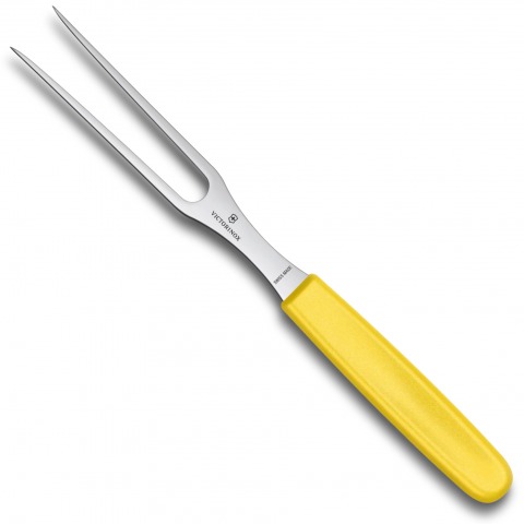 Victorinox - Fourchette &Agrave; Viande Et R&ocirc;ti - Jaune - 5.2106.15L8B