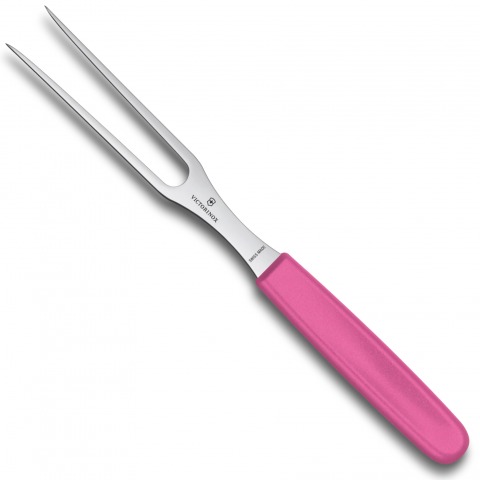 Victorinox - Fourchette &Agrave; Viande Et R&ocirc;ti - Rose - 5.2106.15L5B