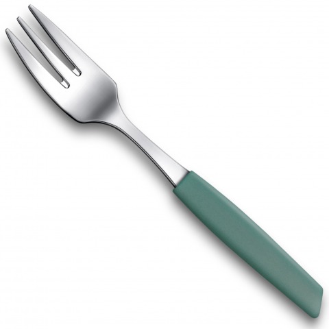 Victorinox - Fourchette à Dessert Swiss Modern - Vert Sauge - 6.9036.0643