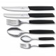 Victorinox - Fourchette à Dessert Swiss Modern - Noir - 6.9033.06