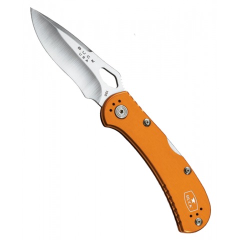 Buck - Couteau Pliant Spitfire Manche Alu Orange Lame Inox 8.3cm Clip - 7722.OR
