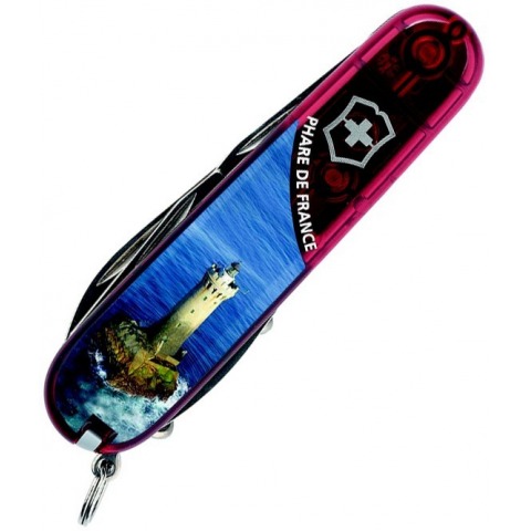 Victorinox - Couteau Suisse Spartan Phare De France 13 Fonctions - 1.3603.TE12