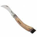 Opinel - Couteau Pliant Champignon N8 Hêtre Lame Inox - 955