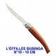 COUTEAU OPINEL LUXE N° 8,10,12 ou 15 L'EFFILEE MANCHE BUBINGA