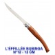 COUTEAU OPINEL LUXE N° 8,10,12 ou 15 L'EFFILEE MANCHE BUBINGA