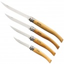 COUTEAU OPINEL LUXE N° 8,10,12 ou 15 L'EFFILEE MANCHE HETRE CUISINE